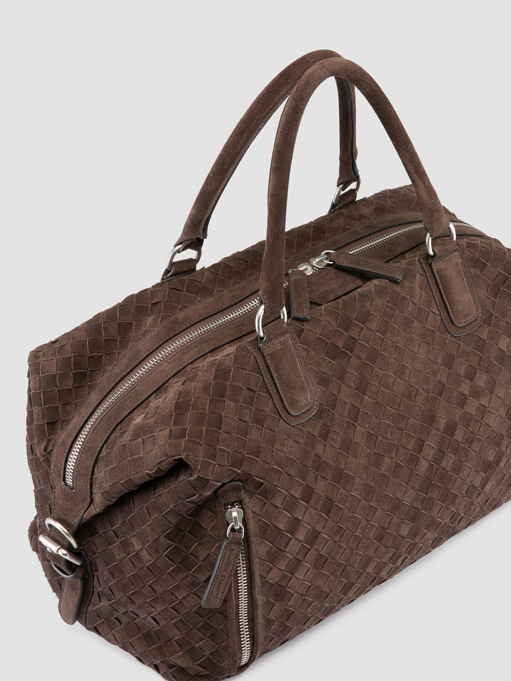 ARMOR 019 - Brown Leather Travel Bag - Image 3