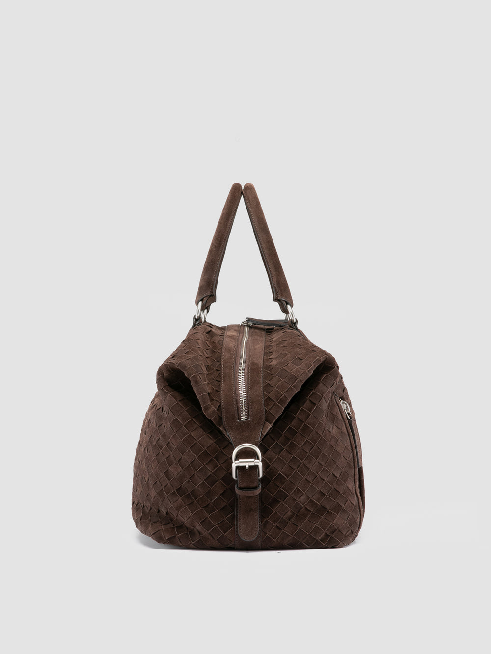 ARMOR 019 - Brown Leather Travel Bag - Image 4