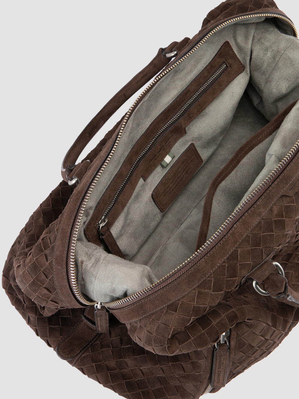 ARMOR 019 - Brown Leather Travel Bag - Image 7