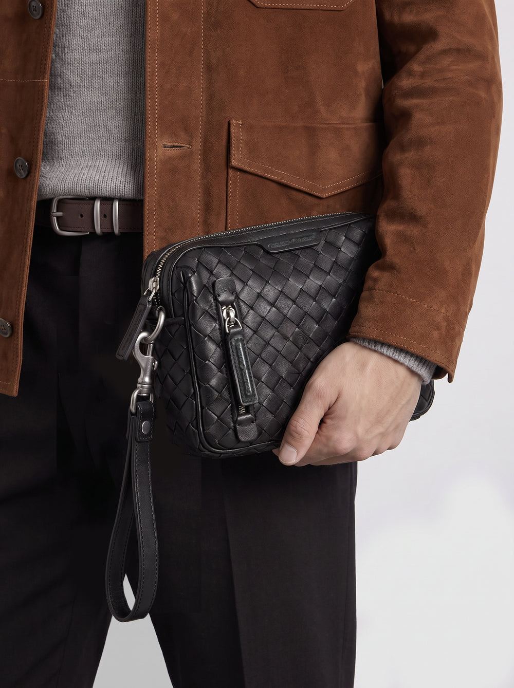 ARMOR 023 - Black Leather Pouch - Image 2
