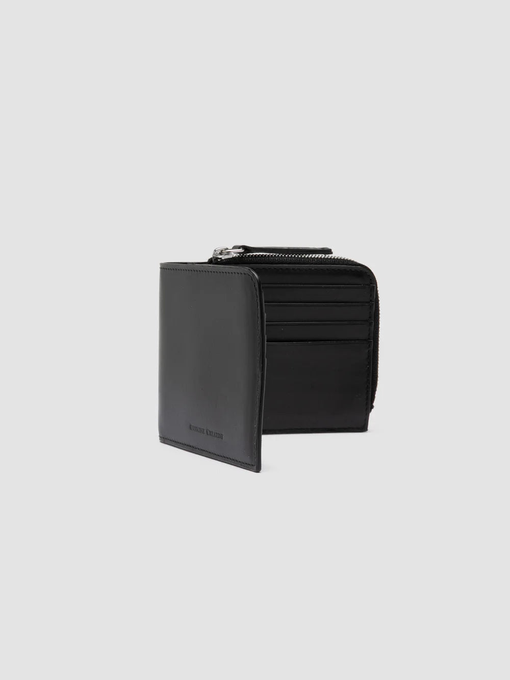 BERGE' 004 - Black Leather Wallet - Image 4