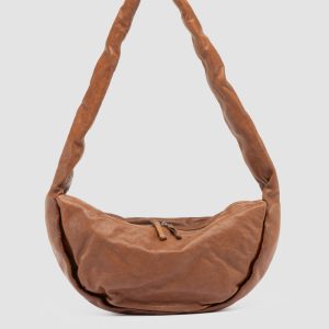 BOLINA 046 - Brown Leather Crossbody Bag