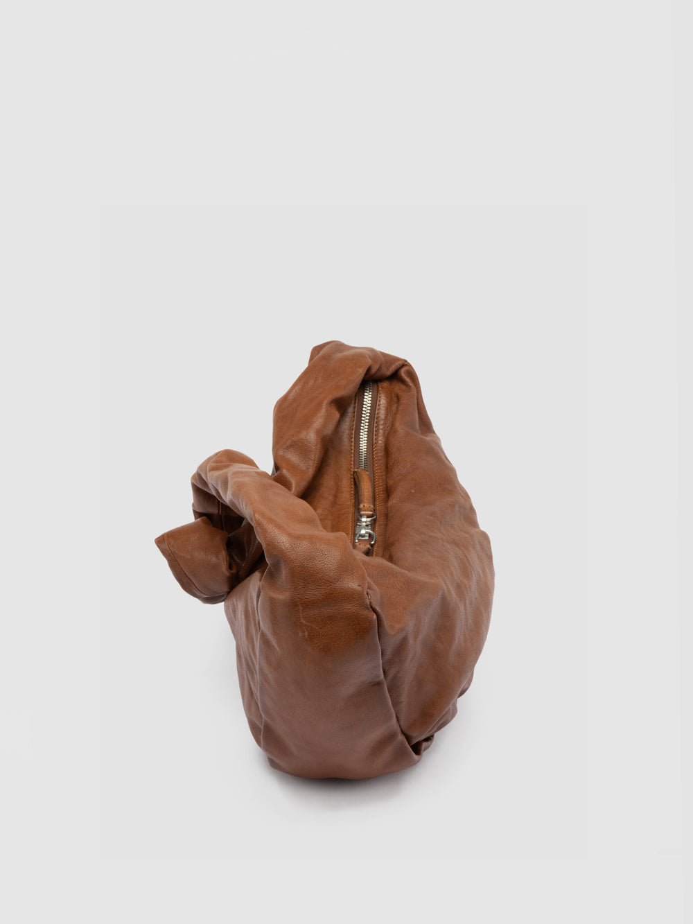 BOLINA 046 - Brown Leather Crossbody Bag - Image 6