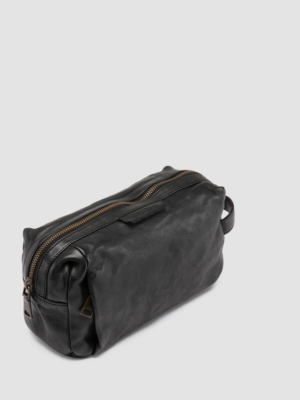 HELMET 054 - Black Leather Pouch - Image 2