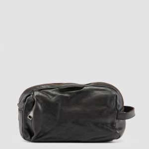 HELMET 054 - Brown Leather Pouch