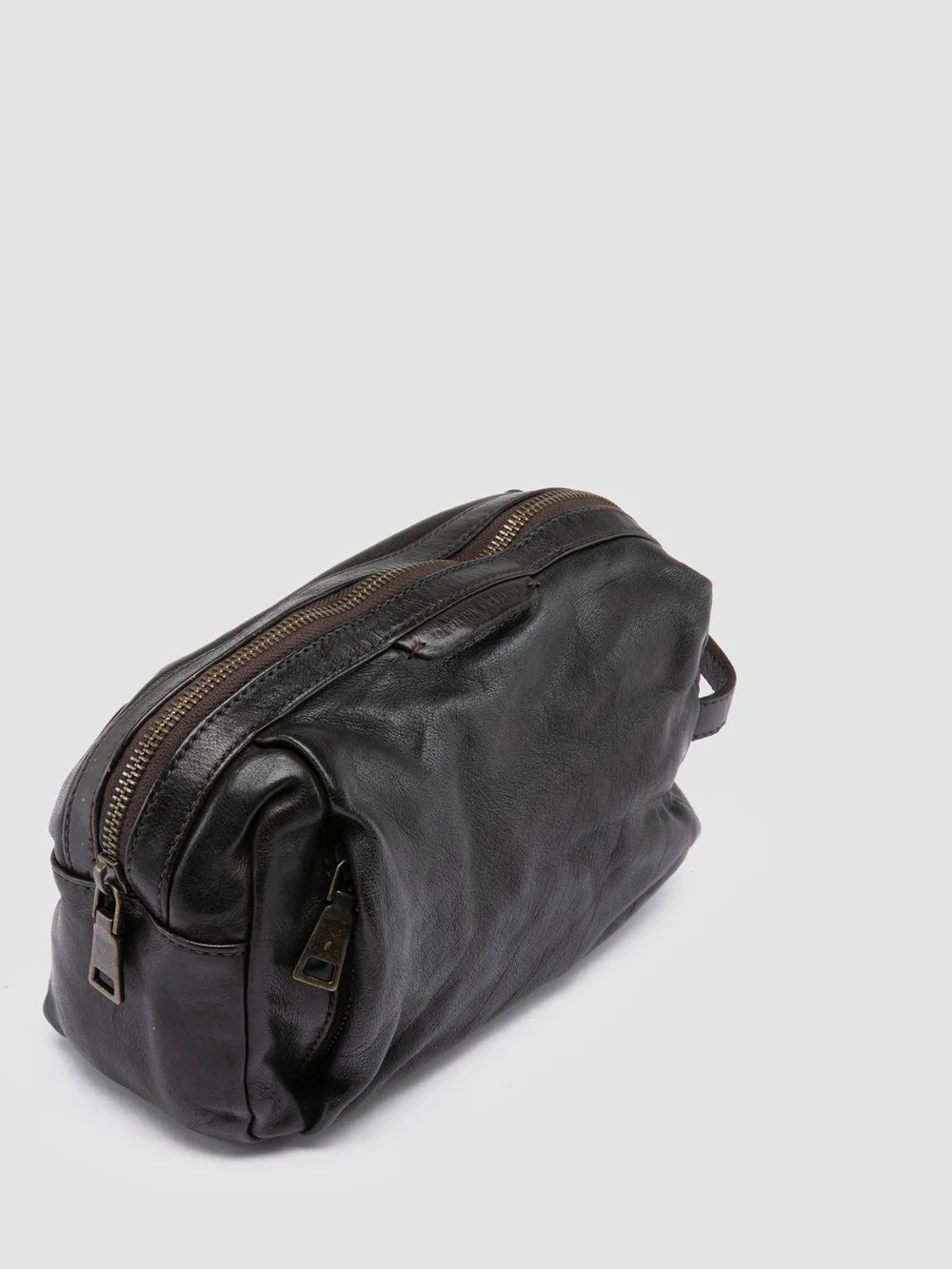 HELMET 054 - Brown Leather Pouch - Image 2