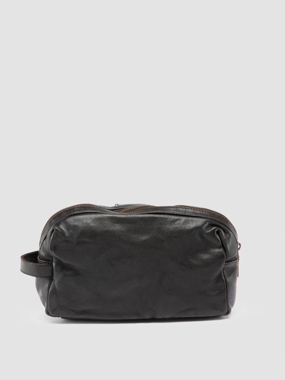 HELMET 054 - Brown Leather Pouch - Image 4