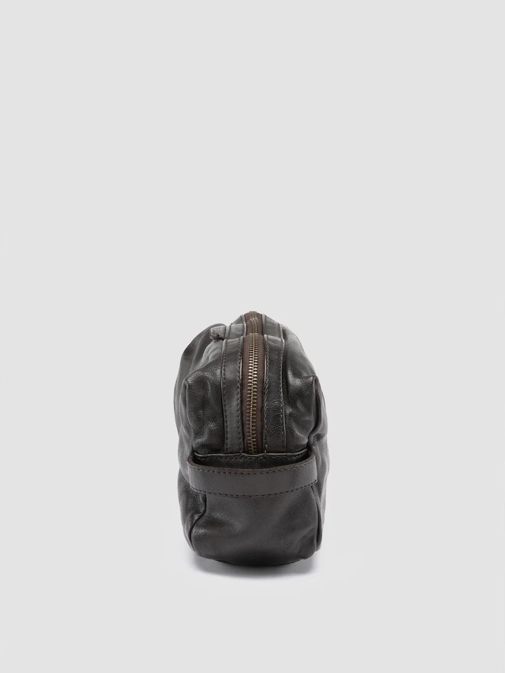 HELMET 054 - Brown Leather Pouch - Image 5