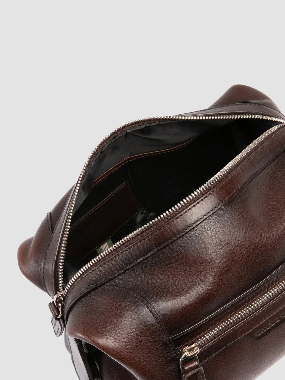 JULES 008 - Brown Leather Pouch - Image 6