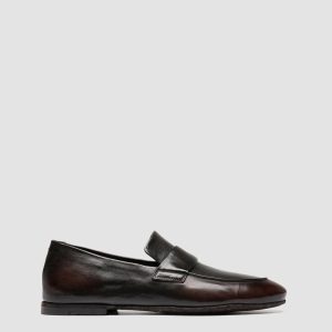 AIRTO DD 001 - Brown Leather Penny Loafers
