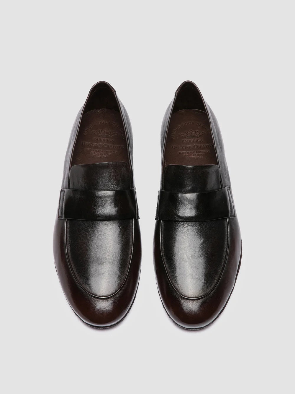 AIRTO DD 001 - Brown Leather Penny Loafers - Image 2