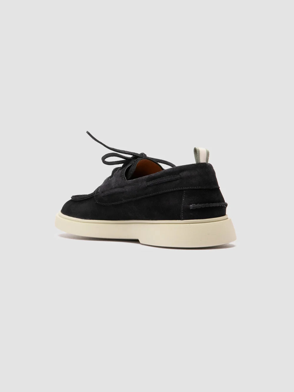 BONES 013 - Blue Suede Boat Shoes - Image 4
