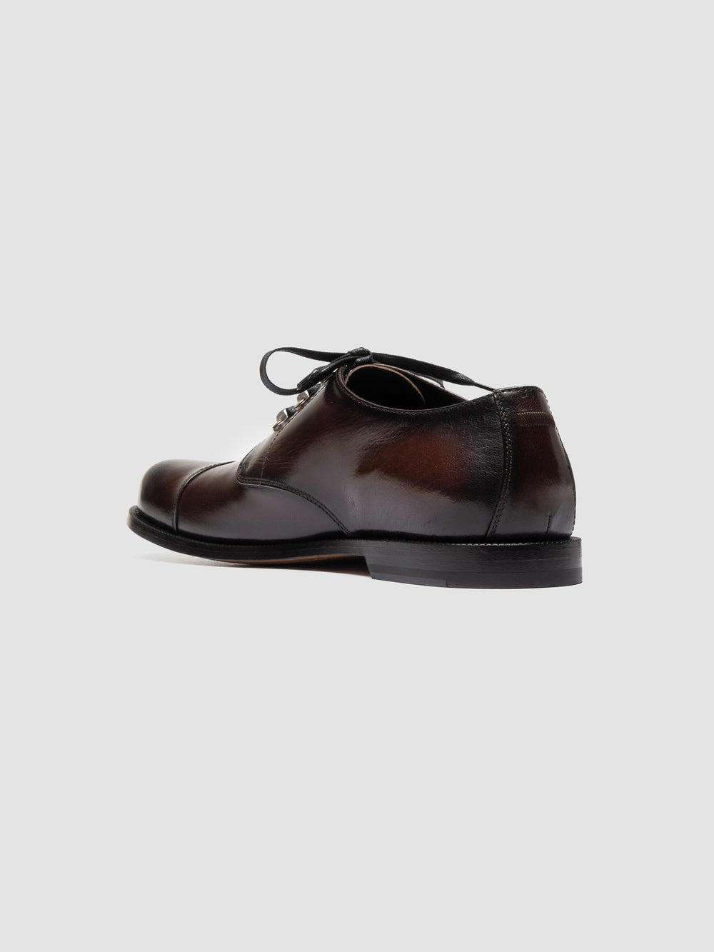 GEMSTONE 001 - Brown Leather Derby Shoes - Image 4
