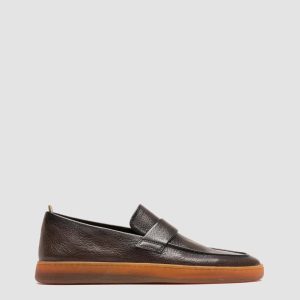 HERBIE 001 - Brown Leather Penny Loafers