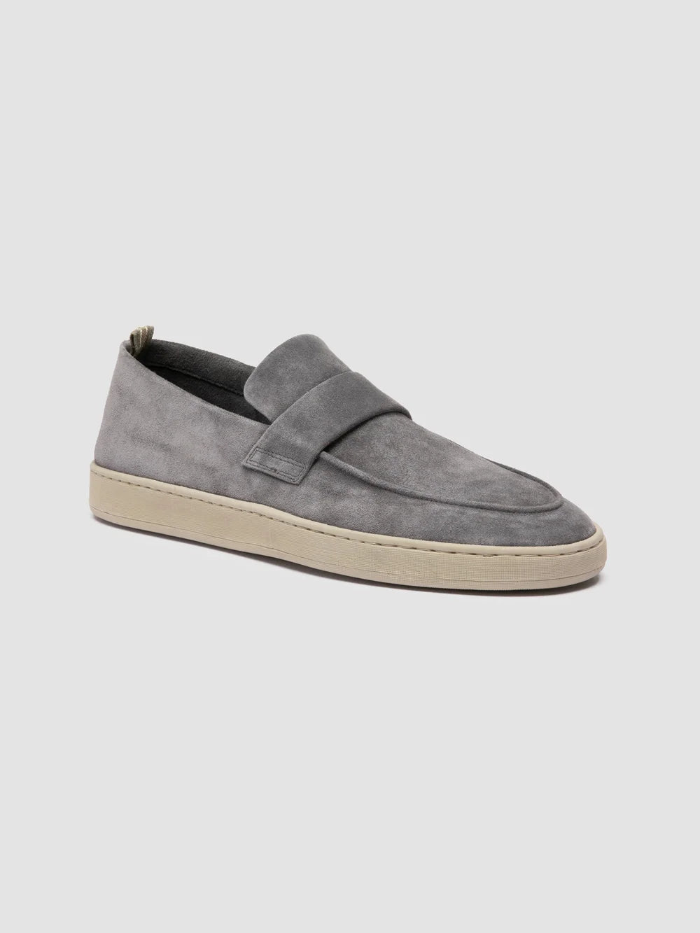 HERBIE 001 - Grey Suede Penny Loafers - Image 3