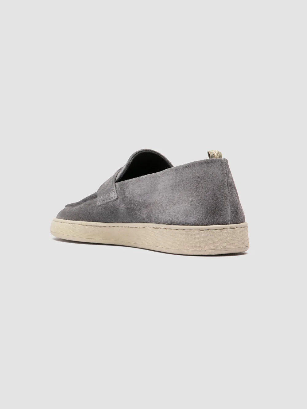 HERBIE 001 - Grey Suede Penny Loafers - Image 4
