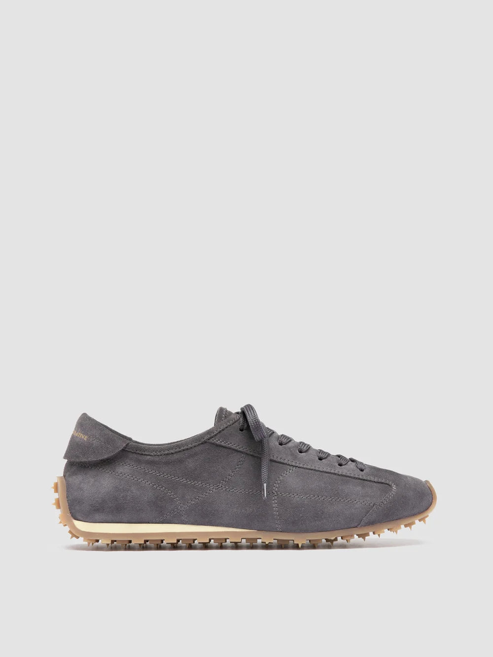 JARRED 001 - Blue Suede Low-Top Sneakers