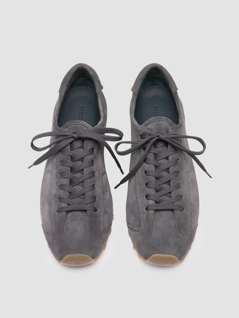 JARRED 001 - Blue Suede Low-Top Sneakers - Image 2