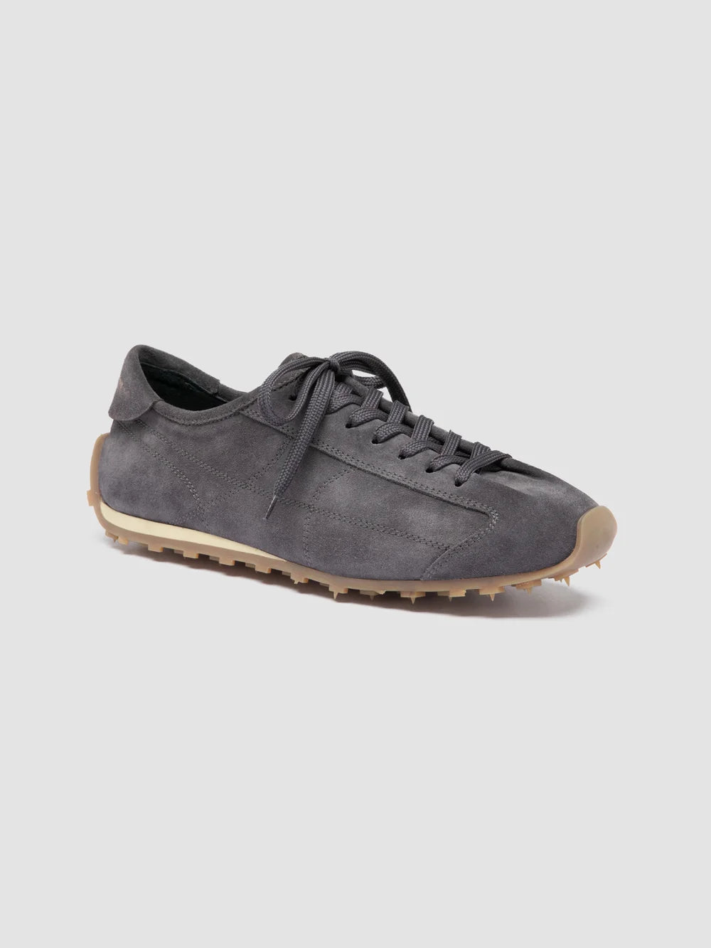 JARRED 001 - Blue Suede Low-Top Sneakers - Image 3