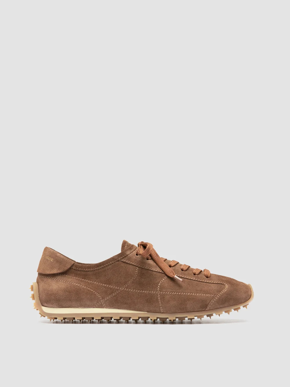 JARRED 001 - Taupe Suede Low-Top Sneakers