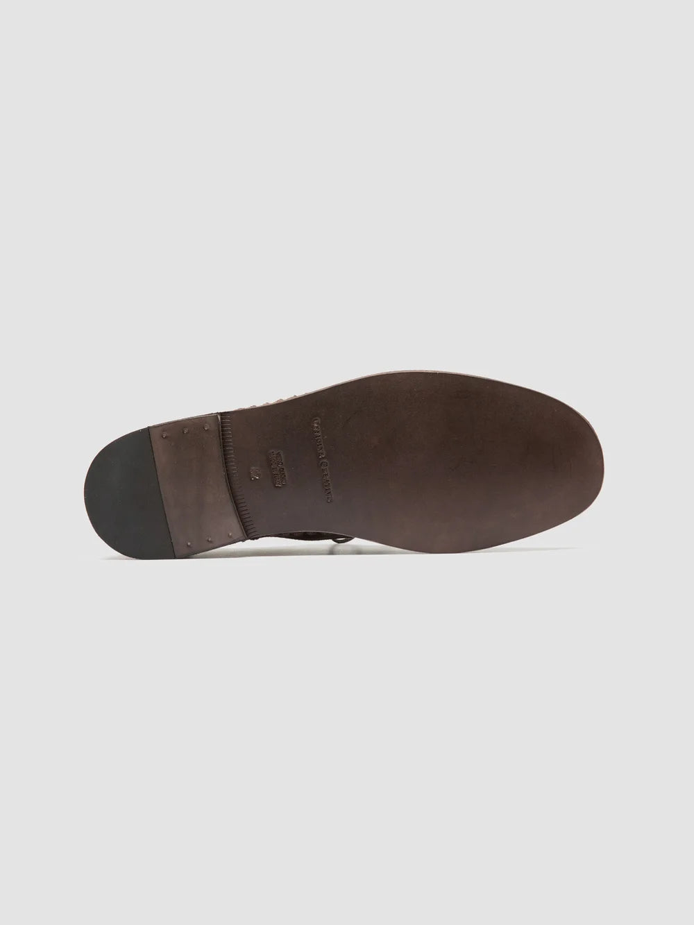 MILES 001 - Taupe Suede Derby Shoes - Image 5