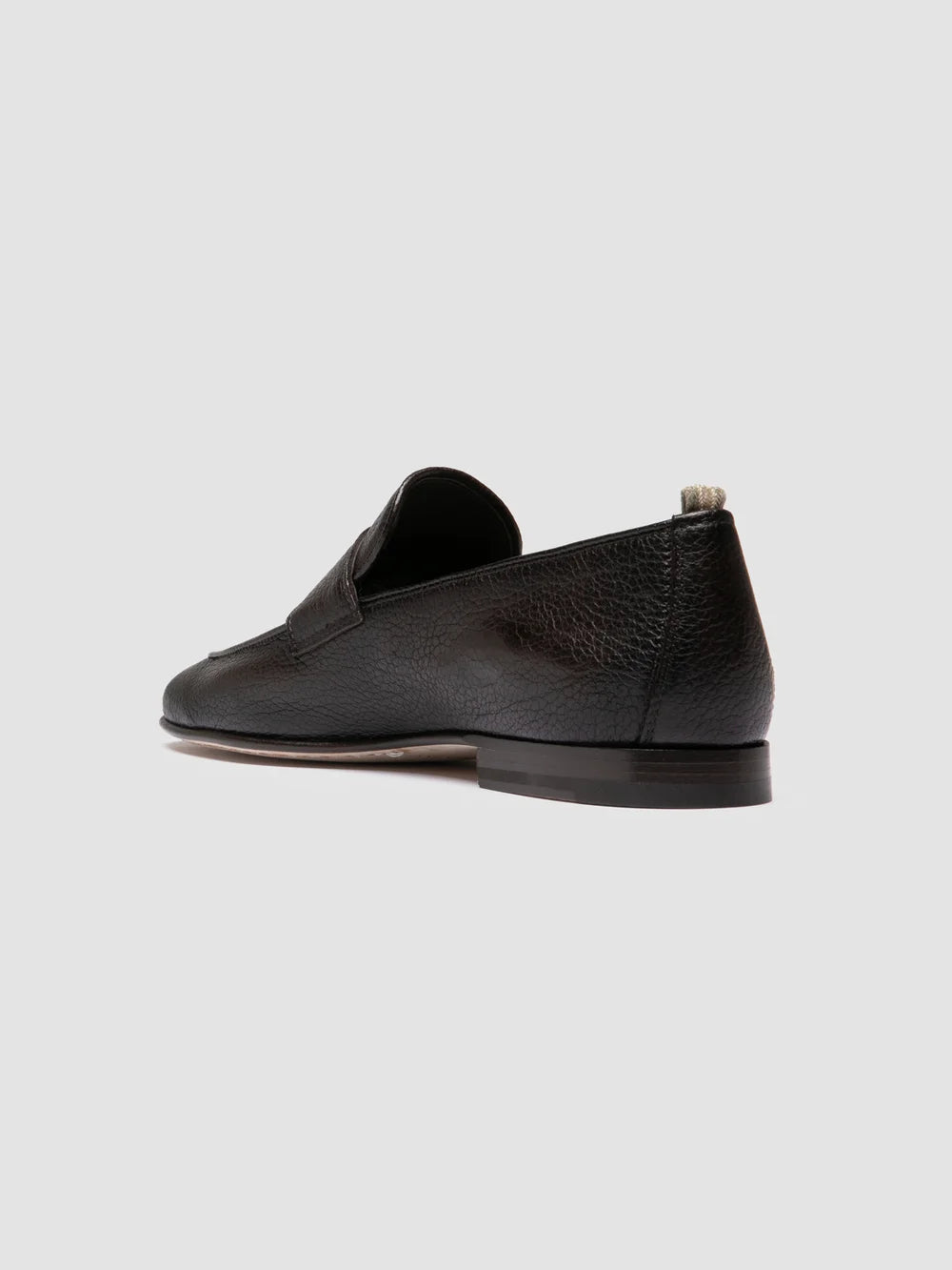 OLIVER 011 - Brown Leather Penny Loafers - Image 4