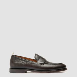 OPERA 001 - Brown Leather Penny Loafers