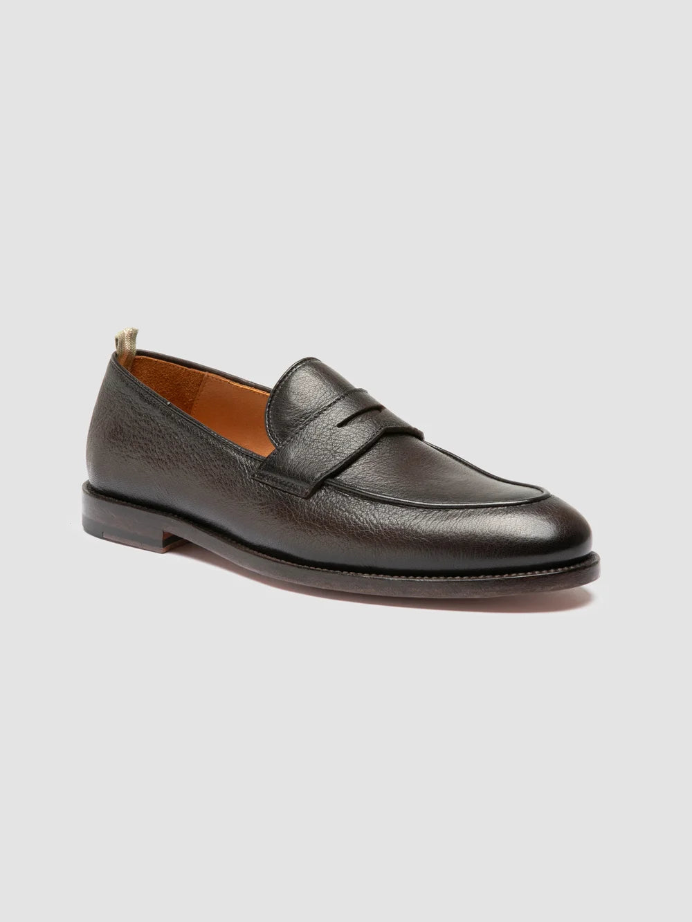OPERA 001 - Brown Leather Penny Loafers - Image 3