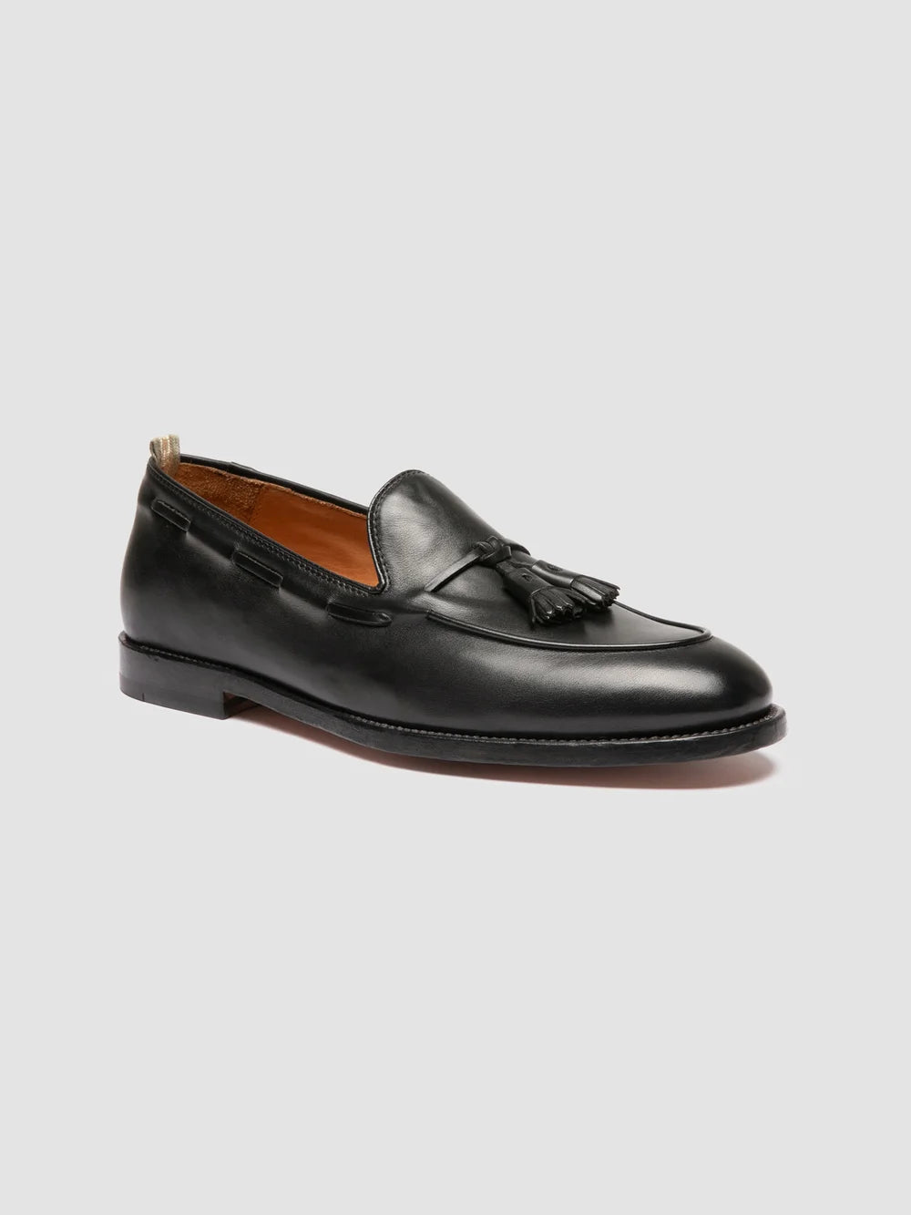 OPERA 002 - Black Leather Tassel Loafers - Image 3