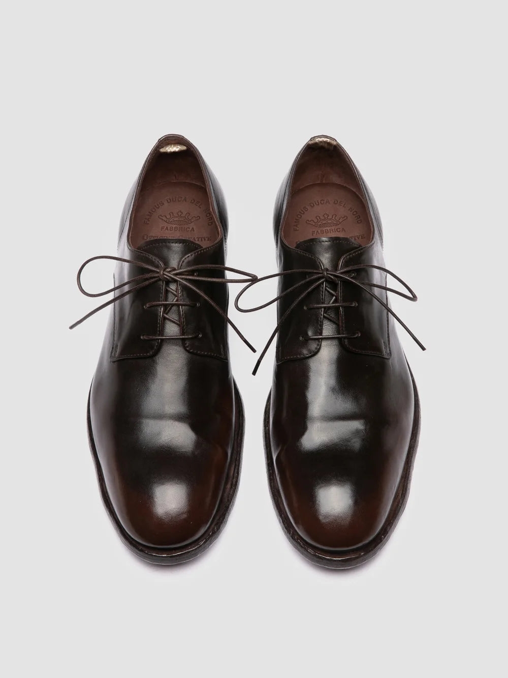 SOUND 002 - Brown Leather Derby Shoes - Image 2