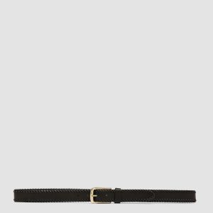 OC STRIP 108 - Black Leather Belt