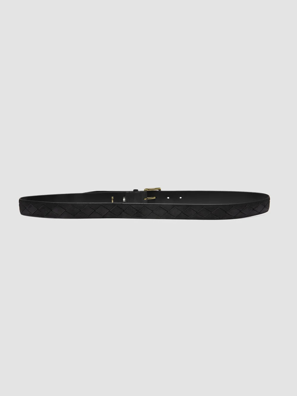 OC STRIP 29 - Blue Woven Suede Belt - Image 3
