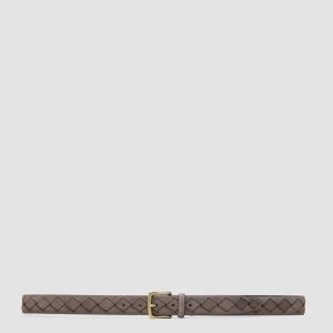 OC STRIP 29 - Grey Woven Suede Belt