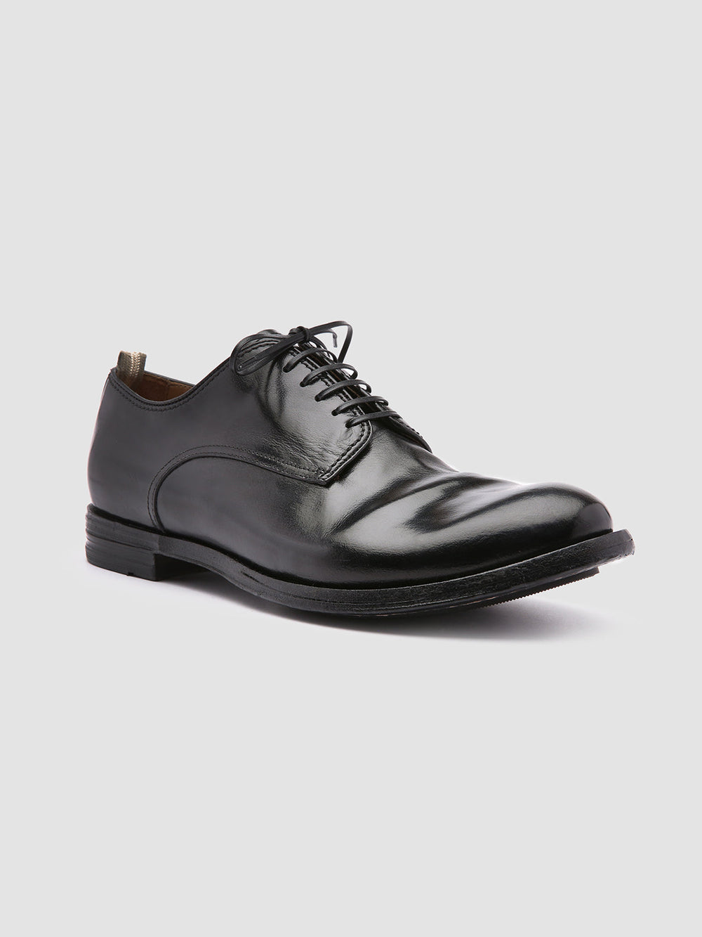 ANATOMIA 012 - Black Leather Derby Shoes - Image 3