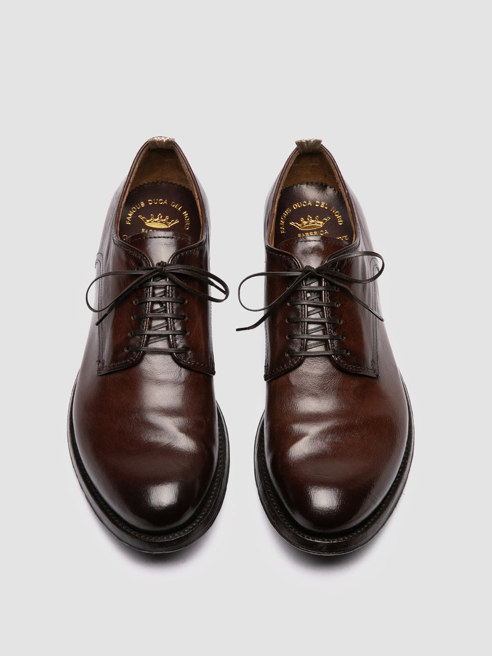 ANATOMIA 012 - Brown Leather Derby Shoes - Image 2
