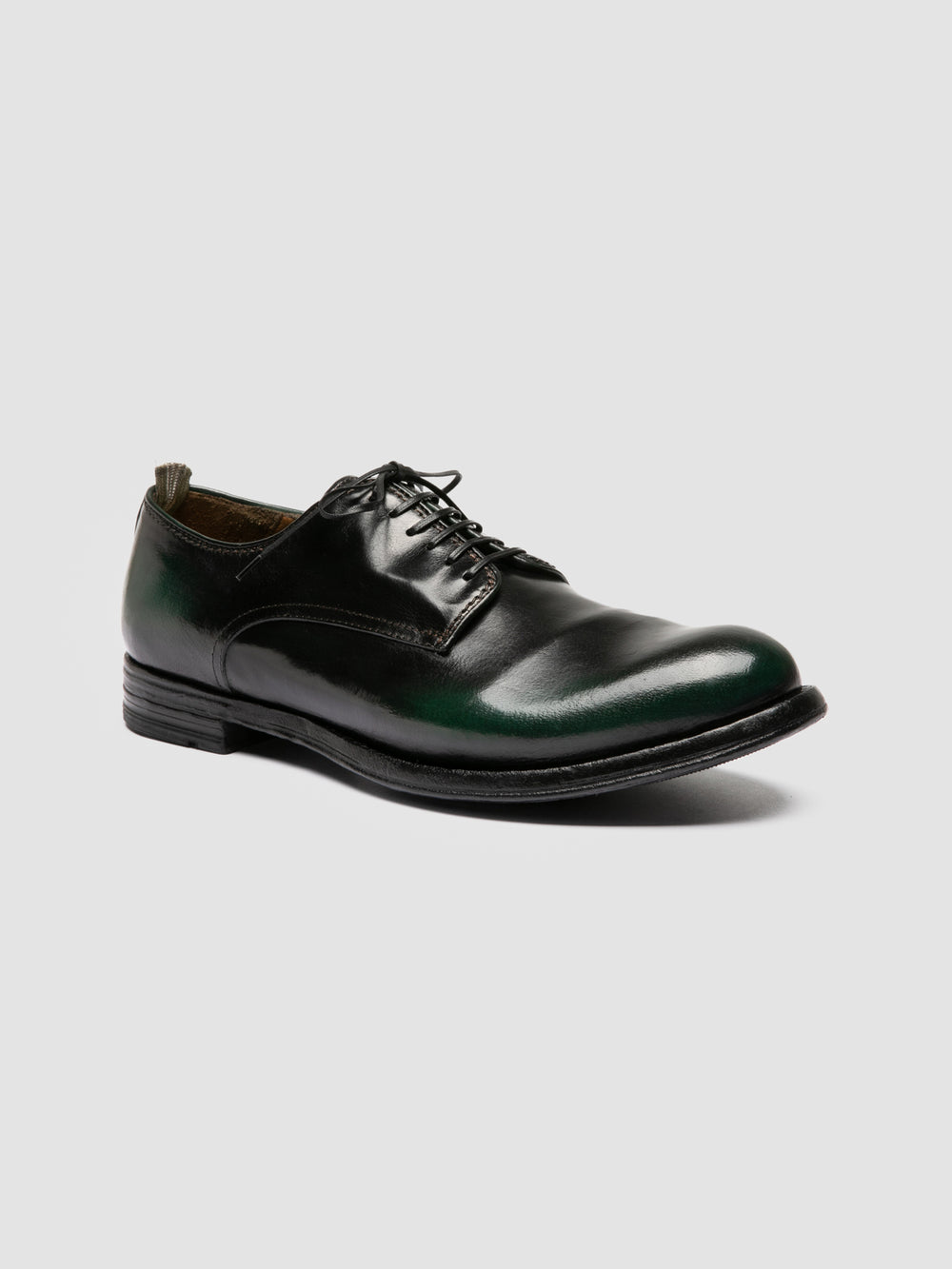 ANATOMIA 012 - Green Leather Derby Shoes - Image 3