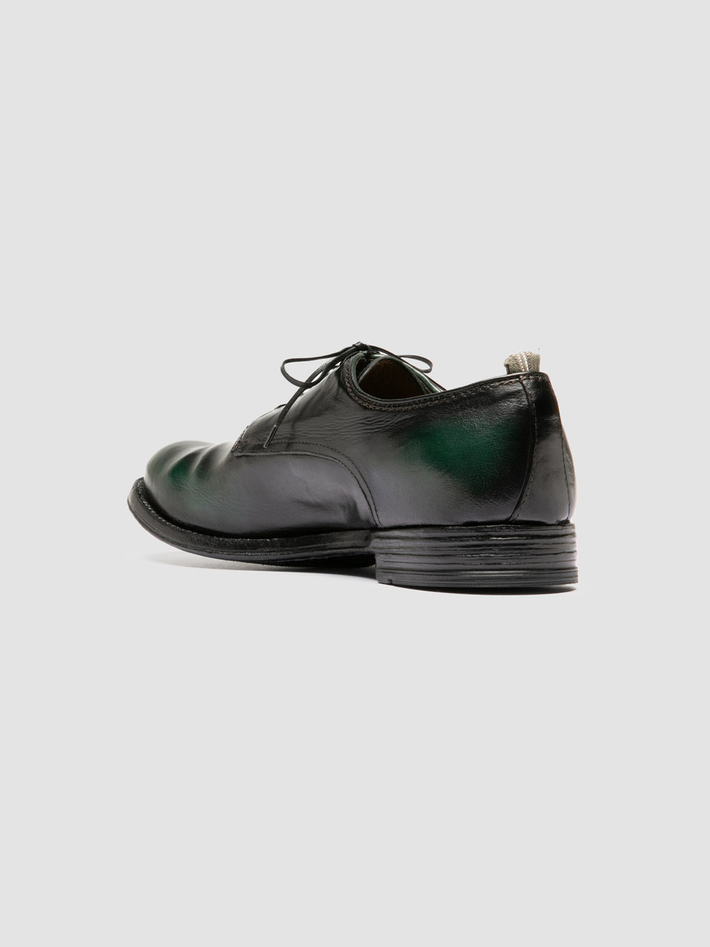 ANATOMIA 012 - Green Leather Derby Shoes - Image 4