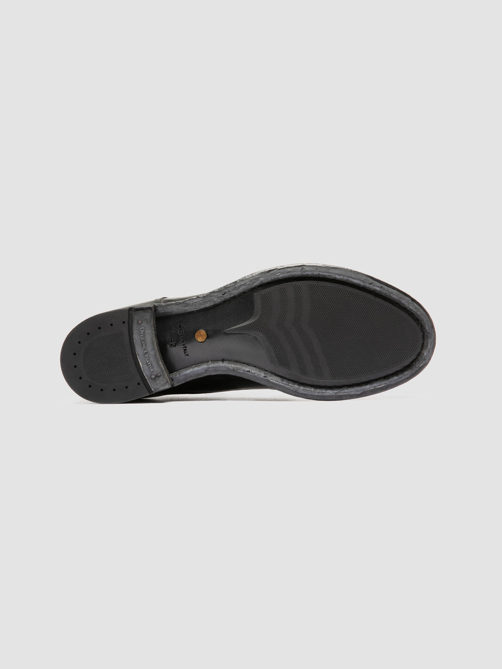 ANATOMIA 012 - Green Leather Derby Shoes - Image 5