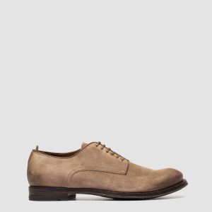 ANATOMIA 012 - Brown Suede Derby Shoes