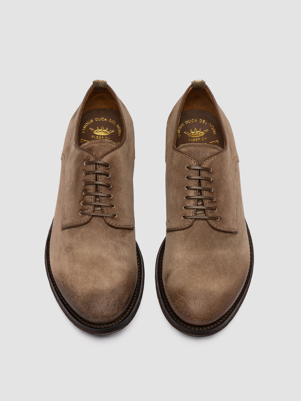 ANATOMIA 012 - Brown Suede Derby Shoes - Image 2