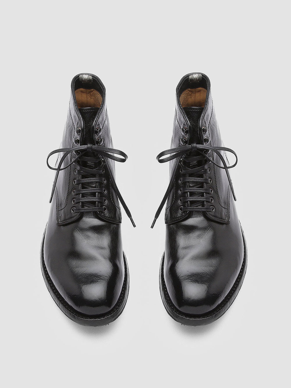 ANATOMIA 013 - Black Leather Ankle Boots - Image 2