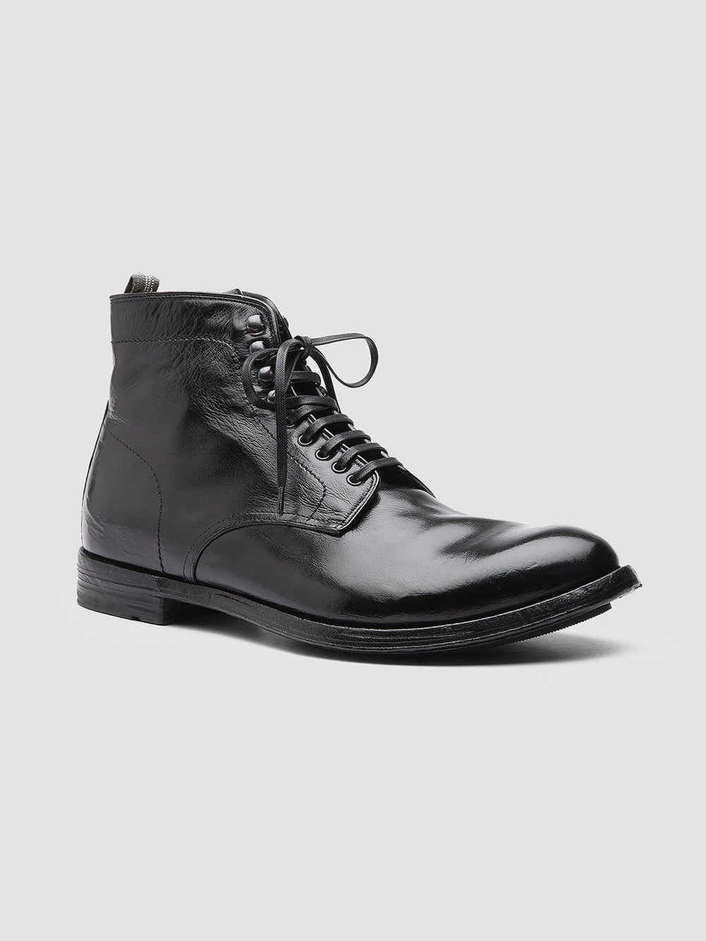 ANATOMIA 013 - Black Leather Ankle Boots - Image 3