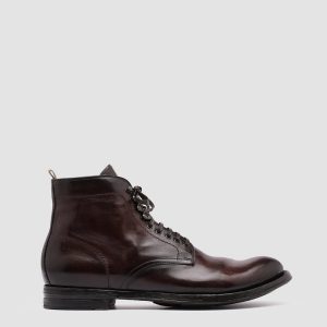 ANATOMIA 013 - Brown Leather Ankle Boots