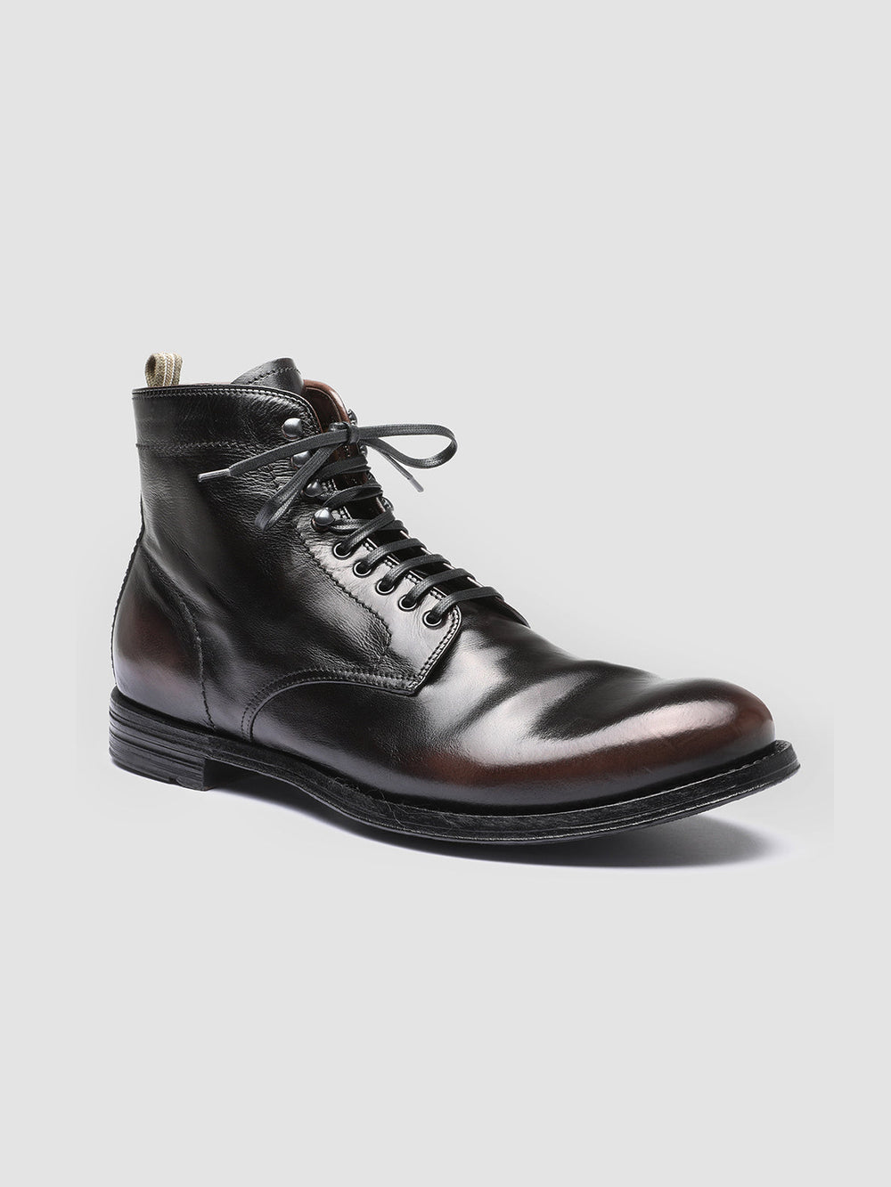 ANATOMIA 013 - Black Leather Ankle Boots - Image 3