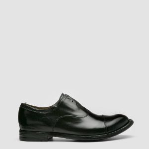 ANATOMIA 015 - Black Leather Oxford Shoes
