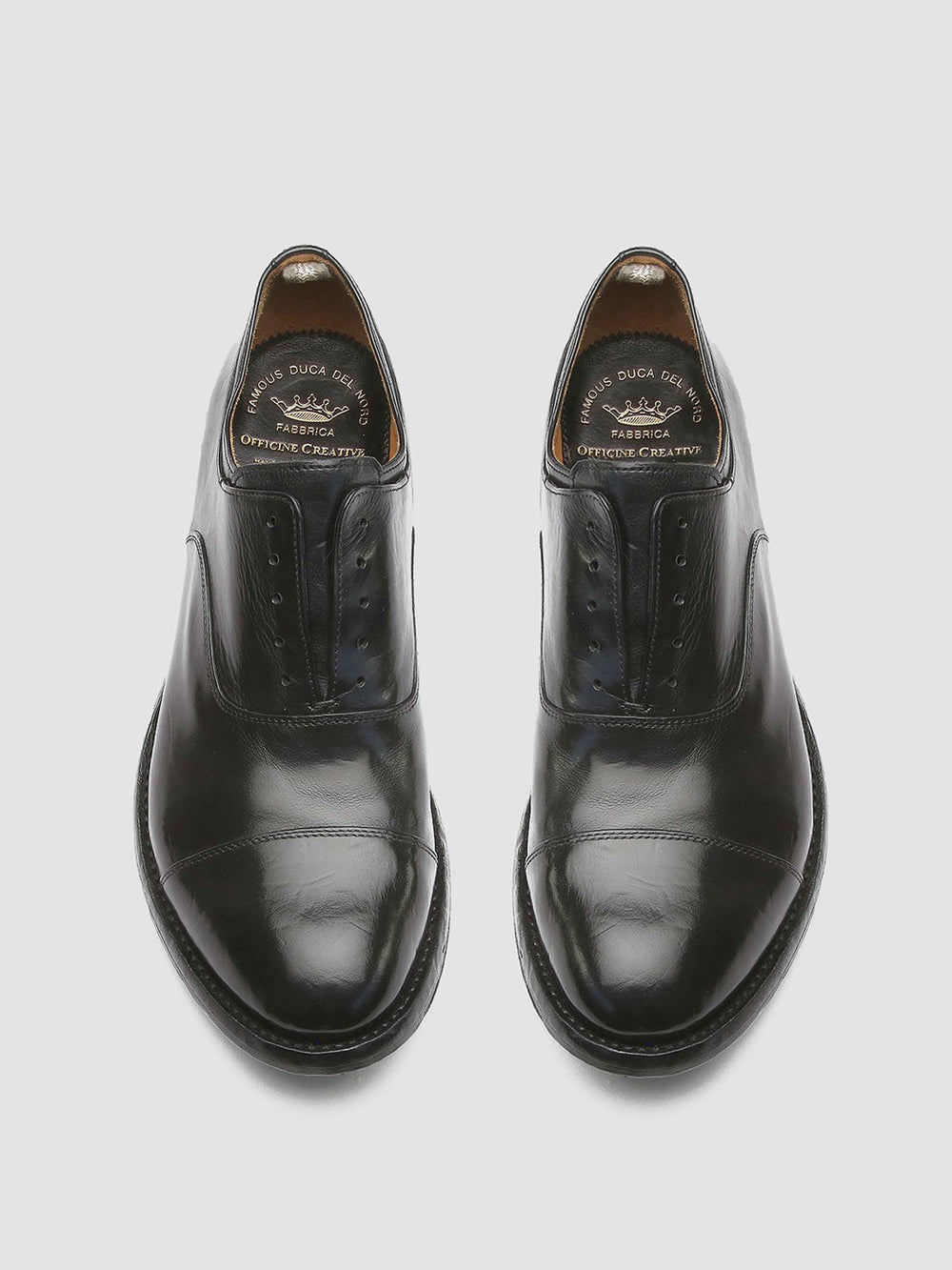 ANATOMIA 015 - Black Leather Oxford Shoes - Image 2