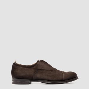 ANATOMIA 015 - Brown Suede Oxford Shoes