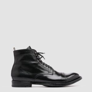 ANATOMIA 016 - Black Leather Ankle Boots