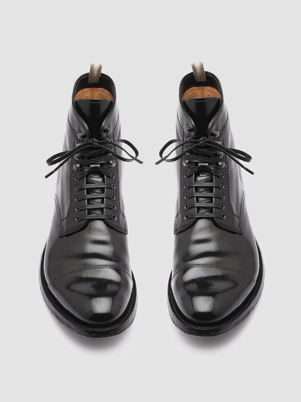 ANATOMIA 016 - Black Leather Ankle Boots - Image 2