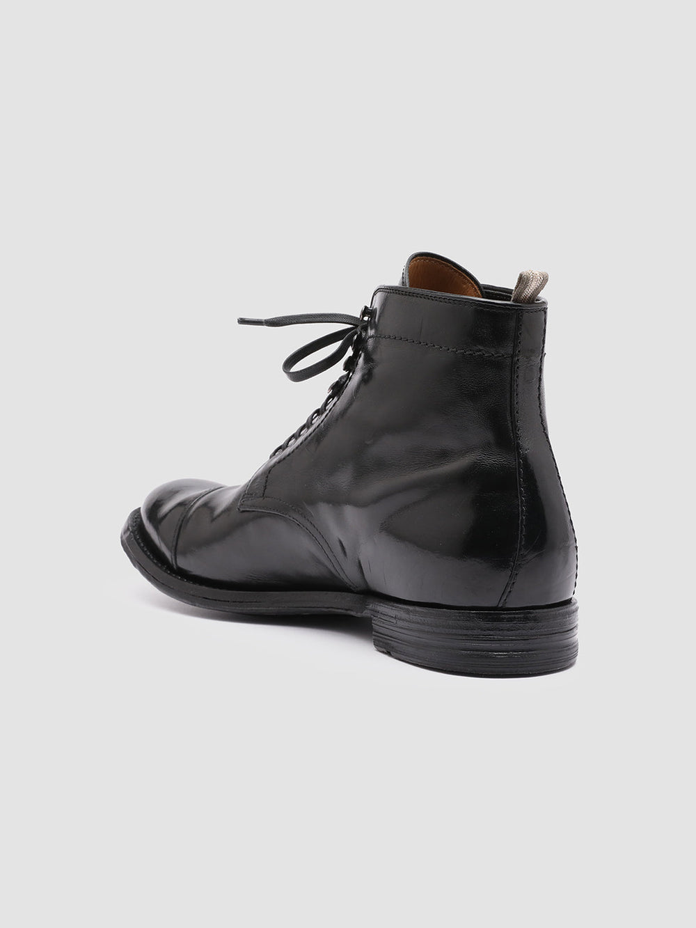 ANATOMIA 016 - Black Leather Ankle Boots - Image 4